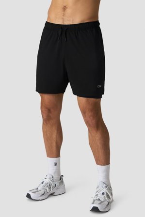 Stride 2-in-1 Shorts Black