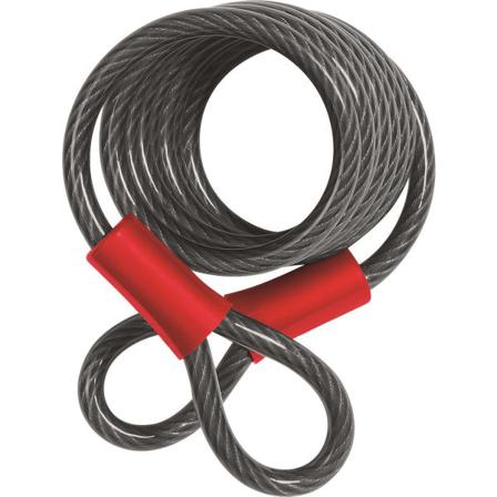 ABUS 1850/185 Cobra Låsvajer med öglor, 185 cm, Dörrar