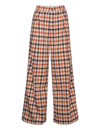 Stella Nova | Checked Wide Pants | 34