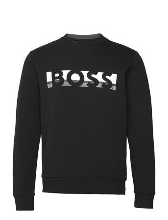 Salbo 1 Sweat-shirt Tröja Blå BOSS