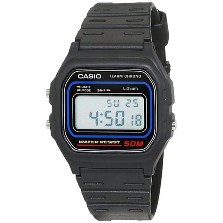 CASIO Ladies W-59-1VQES Chronograph Watch