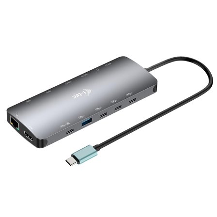 I-TEC USB-C NANO 3X LCD DOCK 2X HDMI 1X USB-C VIDEO PD 140W ACCS