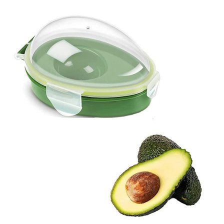 Beito Avocadosparer Holder Avocado Fruktskål Oppbevaringsboks Frisk Beholder Kjøkken Tilbehør