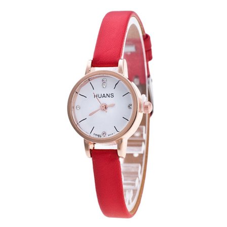 Dameur Quartz Armbåndsur RØD