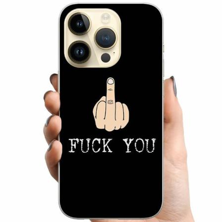 Apple Iphone 14 Pro Tpu Mobilskal Fuck You