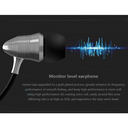 QKZ X6 Hörlurar (Metal-Version) Earphone In-ear