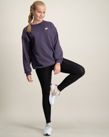 Nike G NSW FAV HW LGGNG SW Noir Leggings & collants Fille - Kids Brand Store