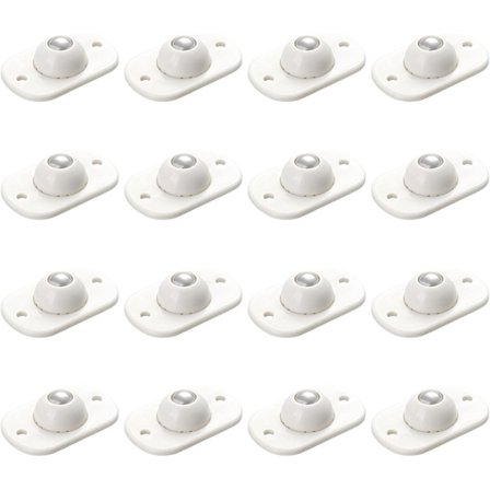 16 stk. Selvklæbende Drejelige Hjul, Universal 360° Rotationstrans