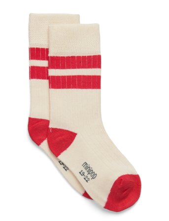 minipop Minipop Bamboo Socks Sport - Red - 31/34Y