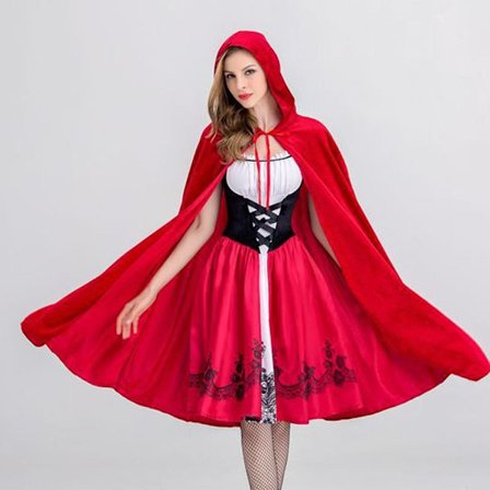 Cape Cloak Rödluvan M M