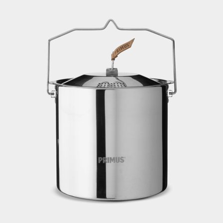 Kastrull med lock Primus CampFire Pot Stainless Steel, 5 liter