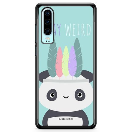 Bjornberry Hårdskal Huawei P30 - Stay Weird