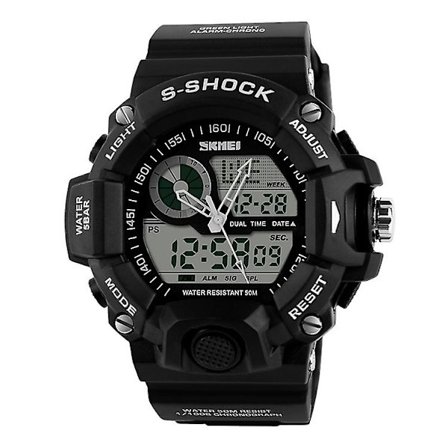 Skmei 1029 Men Outdoor Waterprooic Watch Grön