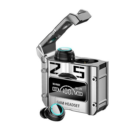 M25 Bluetooth-headset Tws brusreducering låg latens trådlösa in-ear spelhörlurar(Silver)