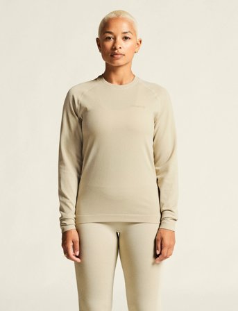 Craft Active Comfort Ls 2 W - Beige - M