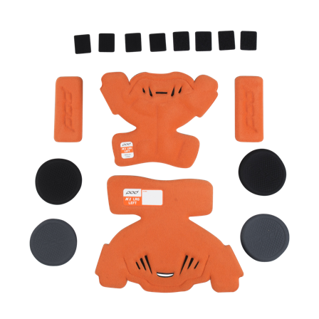 Lasten Polvisuojan Varaosa Vasen POD K1 Oranssi M