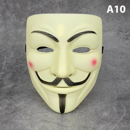 Vendetta Hacker Mask Anonym julfest present till vuxen K