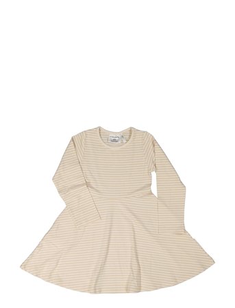 Flared Dress Classic Beige Geggamoja
