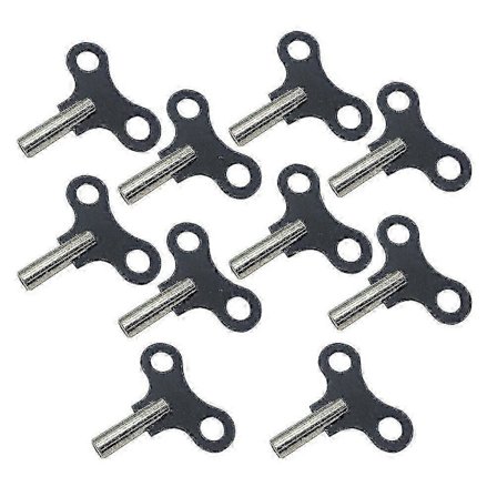 10 stk. Træur Nøgle Metal Ur Nøgle Træur Værktøj Optræk Schweizisk Reparationsværktøj