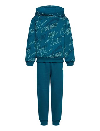 Nike F8-Fleece Pant Set - Blue - 116/122