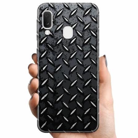 Samsung Galaxy A20e Tpu Mobilskal Metalliskt Mönster