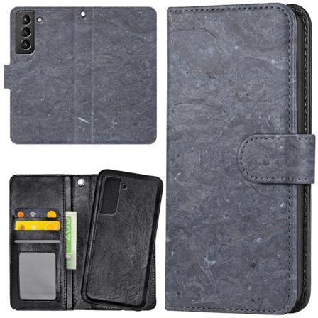 Samsung Galaxy S22 - Plånboksfodral Marmor Multifärg