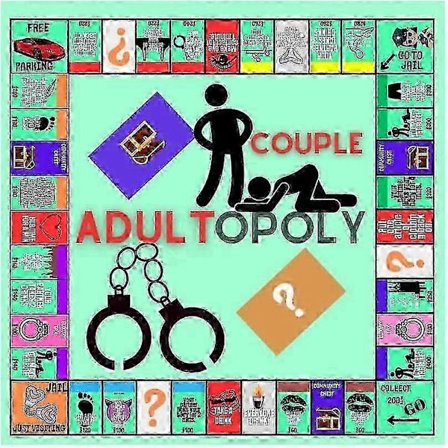 Brettspill for par, voksenmonopol-brettspill for par, ideer til datekvelder, intimkort for par, soverom for par