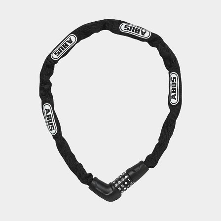 Kædelås med kode / kombinationslås ABUS Steel-O-Chain 5805C, 75 cm, Ø5 mm, sort