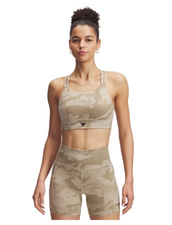 Under Armour Pjt Rck Bralette - Beige - XS