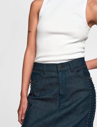 Gestuz Drewgz Sl Reversible Top Noos - White - XXS