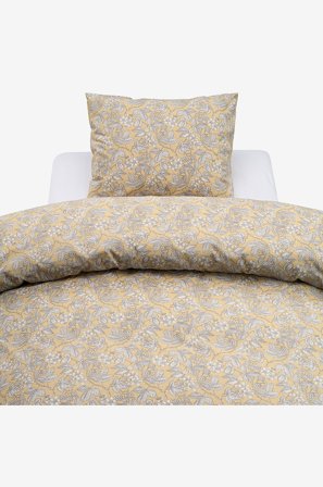 Borganäs of Sweden - Påslakanset Blackberry - Gul - Påslakanset - 150X210 - Från Homeroom