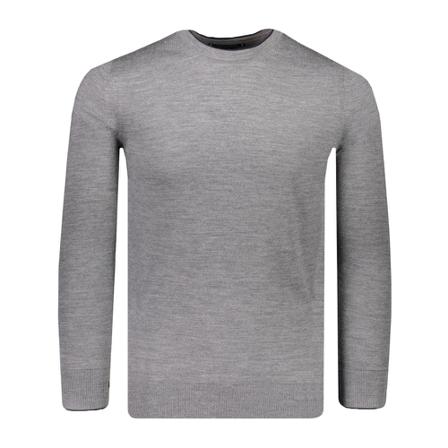 Tommy Hilfiger, Round Neck Knitwear Grijs, Heren, Maat:XL