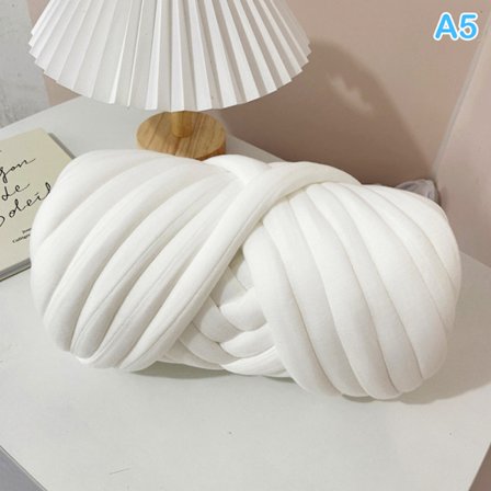 Islandsk uld kernefyldende tyk bomuldsstoflinje DIY håndvævet