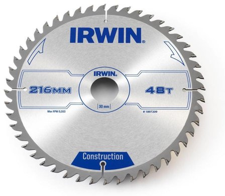 Irwin 1897209 Savklinge 216x30 mm, 24 tænder, Maskintilbehør & forbrugsvarer