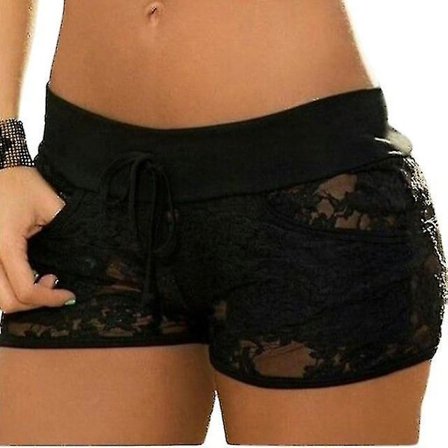 Kvinder Super Lavtaljede Denim Shorts Sommer Sexet Komfortabel Fest Solid Dame Shorts -JRCH