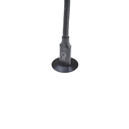 OCHNO Socket | with locking screw | Table, flush installed | Black