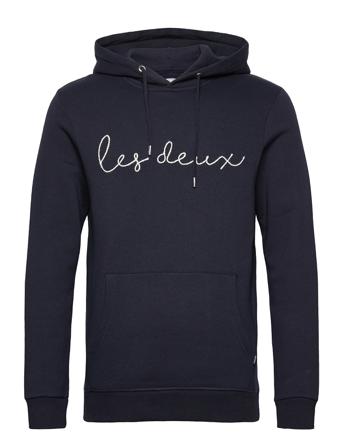 Grand Hoodie Hettegenser Genser Blå Les Deux