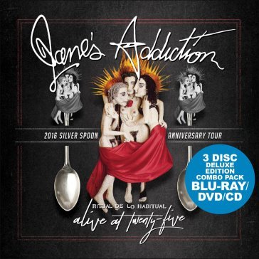 Alive at twenty-five [blu-ray/dvd/cd] JANE S ADDICTION