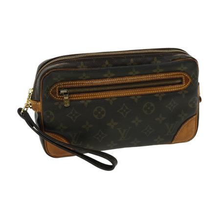 Louis Vuitton Vintage Louis Vuitton Marly Dragonne , Bruin , Dames , Maat: ONE Size Vintage Tassen