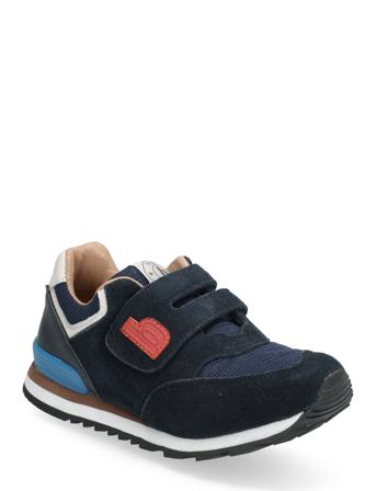 Bisgaard Winston S Lave Sneakers Marineblå Bisgaard*Betinget Tilbud