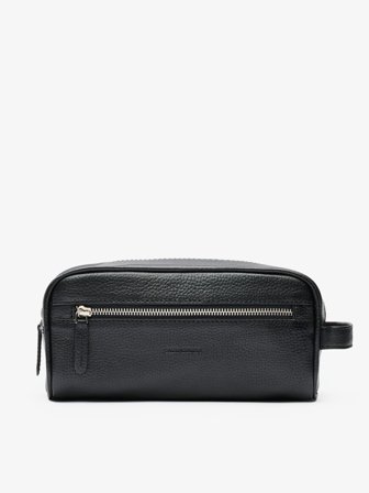 John Henric Men's Svart Toalettmappe Genova Size Onesize