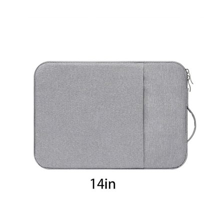 Kannettavan tietokoneen case Kannettavan tietokoneen laukku VAALEANHARMAA 14 tuumaa