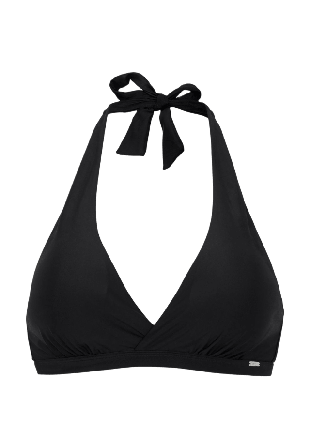 Abecita by Swegmark Maui Halterneck Bikini Dam Svart 85BC