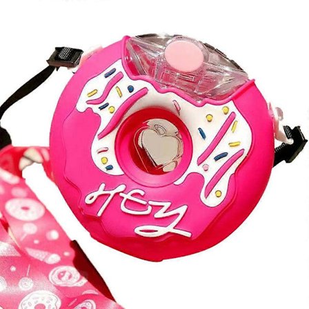 380ml Munk Vattenflaska med Sugrör för Barn, Småbarns Drickflaska för Utomhusbruk #-6