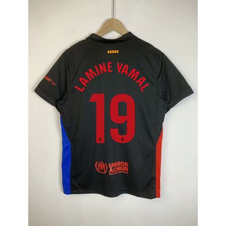 24-25 Barcelona Bortebane Nr.19 Lamine Yamal Fotballdrakter