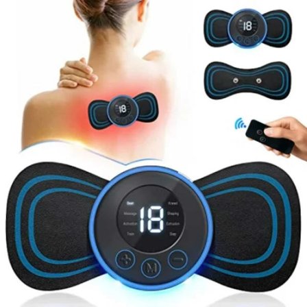 Ryggmassage Nackmassage Axelmassage - Trådlös Massage blu DXGHC