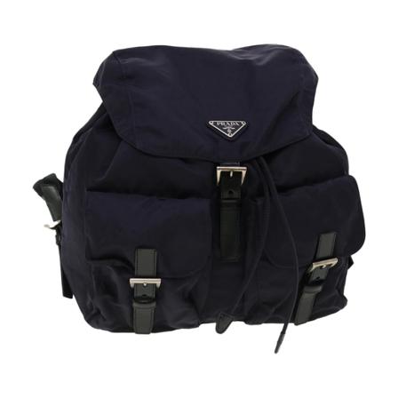 Prada Vintage, Backpacks Zwart, unisex, Maat:ONE Size