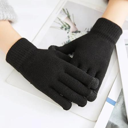 1 Par Handsker Kvinders Vinter Sød Plys Varme Ridehandsker Kvinder Handsker Damehandsker Fluffy Kvinder Vinterhandsker Lavender One Size