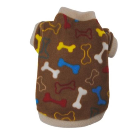 Pet Dog Warm Coat Fleecejacka Jumper Sweater Vinterkläder