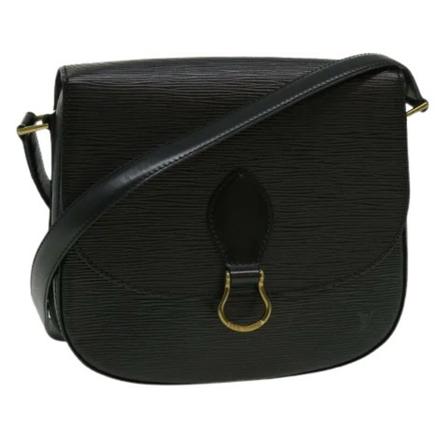 Louis Vuitton Vintage, Pre-owned Leather louis-vuitton-bags Zwart, Dames, Maat:ONE Size